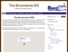 Tablet Screenshot of brownstonemill.com
